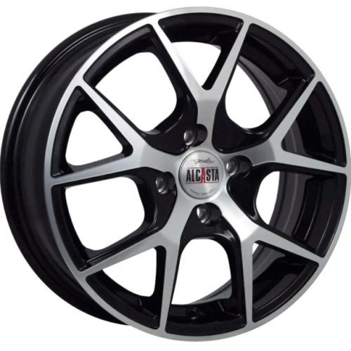 Диски Alcasta M52 6x15 5*100 ET38 DIA57.1 BKF Литой купить с бесплатной доставкой в пункты выдачи в Петербурге